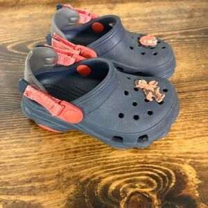 Crocs Navy Clogs Size C8​